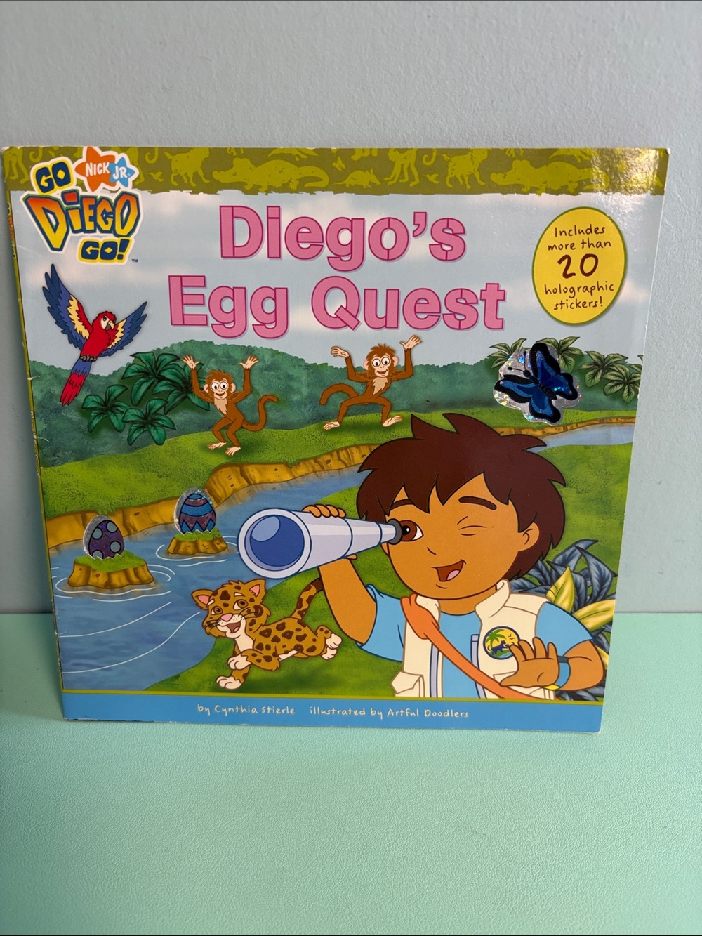 Nick Jr Go Diego Go! Diego’s Egg Quest Book, Kids Book with Stickers
